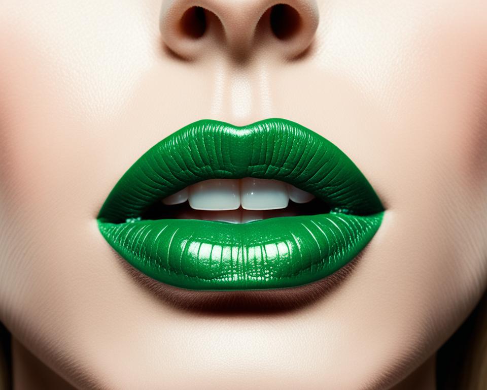 vegan green lipstick